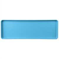 MFG Tray 333001 1420 9" x 26" Sky Blue Fiberglass Supreme Display Tray