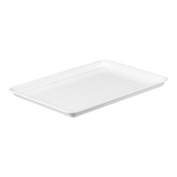 MFG Tray 334001 1537 12" x 18" White Fiberglass Supreme Display Tray