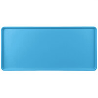 MFG Tray 338001 1420 12 1/2" x 27" Sky Blue Fiberglass Supreme Display Tray