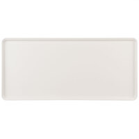 MFG Tray 338001 1661 12 1/2" x 27" Eggshell Fiberglass Supreme Display Tray