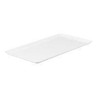 MFG Tray 337001 1537 12 1/2" x 24" White Fiberglass Supreme Display Tray