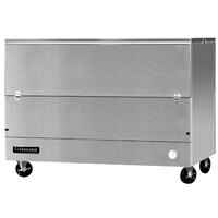 Continental Refrigerator MC5-SS-DCW 58" Stainless Steel 2 Sided Cold Wall Milk Cooler