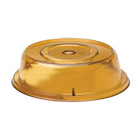 Cambro 1101CW153 Camwear Amber Camcover 11" Plate Cover - 12/Case