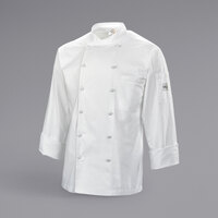 Mercer Culinary Renaissance® Unisex Lightweight White Executive Jacket M62010WH - XS