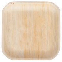 EcoChoice 7" Square Palm Leaf Plate - 25/Pack