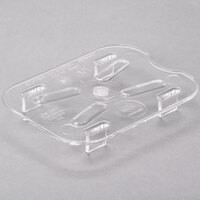 Cambro 80CWD135 Camwear 1/8 Size Clear Polycarbonate Drain Tray