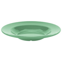 GET B-1611-FG Diamond Mardi Gras 16 oz. Rainforest Green Melamine Bowl - 12/Case