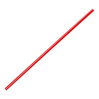 Choice 5" Red and White Unwrapped Coffee Stirrer - 10,000/Case