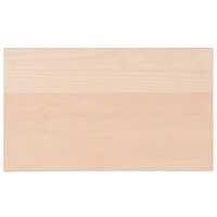 Vollrath V904809 Cubic 19 9/16" x 11 1/2" x 7/8" Hardwood Display Cutting Board