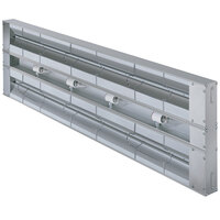 Hatco GRAML-54D 54" Glo-Ray Double Max Watt Infrared Warmer with Lights, 6" Spacer, and Remote Toggle Controls - 3240W, 120/240V