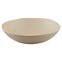 Elite Global Solutions ECO2418 Greenovations 24 oz. Papyrus-Colored Round Melamine Bowl - 6/Case