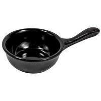 Elite Global Solutions RFP-6 Illogical 6 oz. Faux Cast Iron Melamine Fry Pan Ramekin - 6/Case