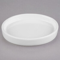 Libbey Slenda 1.5 oz. Royal Rideau White Stacking Porcelain Oval Bowl - 36/Case