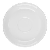 Libbey Slenda 6 1/4" Royal Rideau White Porcelain Tea Saucer - 36/Case