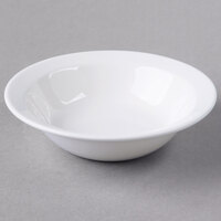 Libbey Slenda 11 oz. Royal Rideau White Round Porcelain Grapefruit Bowl - 36/Case