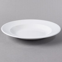 Libbey Slenda 18.5 oz. Royal Rideau White Round Porcelain Entree and Pasta Bowl - 12/Case