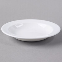 Libbey Slenda 14 oz. Royal Rideau White Round Porcelain Deep Rimmed Soup Bowl - 12/Case