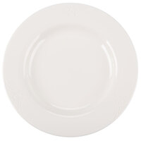 Reserve by Libbey 950041526 Cafe Royal 6 3/8" Royal Rideau White Medium Rim Porcelain Plate - 36/Case