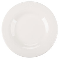 Reserve by Libbey 950041544 Cafe Royal 5 5/8" Royal Rideau White Medium Rim Porcelain Plate - 36/Case