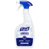 Purell® 3340-06 1 Qt. / 32 fl. oz. Fragrance Free Healthcare Surface Disinfectant - 6/Case