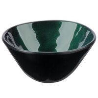 GET Cosmo 8 oz. Green Melamine Irregular Round Bowl - 24/Case