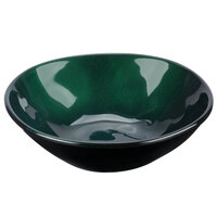 GET Cosmo 16 oz. Green Melamine Irregular Round Bowl - 12/Case