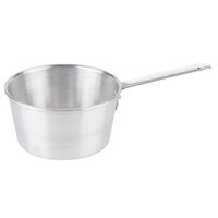 Town 35402 2 Qt. Tapered Aluminum Sauce Pan / Dipper