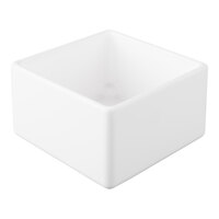 TableCraft CW4024W Contemporary Collection White 1 Qt. Straight Sided Bowl