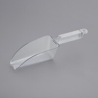 Choice 12 oz. Clear Plastic Utility Scoop