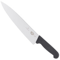 Victorinox 5.2033.25-X1 10" Serrated / Straight Bread Knife with Fibrox Handle