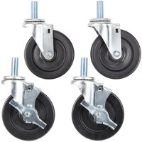 5" Stem Casters for SunFire X24, X36, X60 - 4/Set