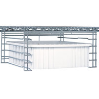 Metro SS3NC Super Erecta Slide System for 21" Shelves