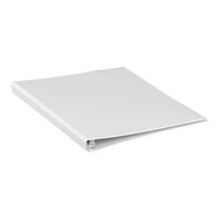 Avery® 5706 White Economy View Binder with 1/2" Round Rings - 12/Case