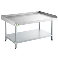 Regency 30" x 48" 16-Gauge Stainless Steel Equipment Stand with Galvanized Undershelf