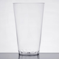 Fineline Savvi Serve 416-CL 16 oz. Tall Clear Hard Plastic Tumbler - 500/Case