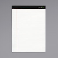 Universal UNV30730 8 1/2" x 11 3/4" Legal Rule White Premium Writing Pad - 12/Pack