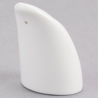 Reserve by Libbey 987659356 Silk 2 3/8" Royal Rideau White Porcelain Pepper Shaker - 36/Case