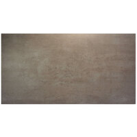 BFM Seating Midtown 30" x 72" Textured Concrete Laminate Indoor Tabletop