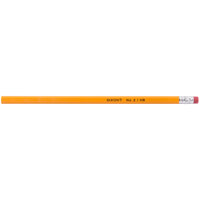 Dixon Ticonderoga 14412 Woodcase Yellow Barrel HB Lead #2 Pencil - 144/Box