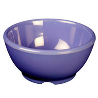 Thunder Group CR5804BU Purple 10 oz. Melamine Soup Bowl, 4 5/8" - 12/Case