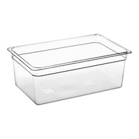 Cambro 18CW135 Camwear Full Size Clear Polycarbonate Food Pan - 8" Deep