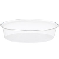 Cal-Mil 316-15-12 Turn N Serve Clear Deep Tray for 15" Cal-Mil Sample Dome Covers