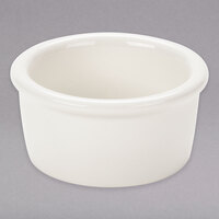 Tuxton BEX-025 2.5 oz. Eggshell Smooth China Ramekin - 12/Pack