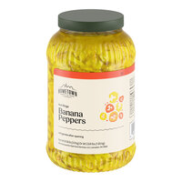 Hometown Provisions Hot Banana Pepper Rings 1 Gallon - 4/Case