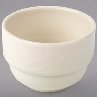 Homer Laughlin from Steelite International HL6011000 7.5 oz. Ivory (American White) China Bouillon Cup - 36/Case