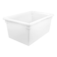 Cambro 182612P148 26" x 18" x 12" White Poly Food Storage Box