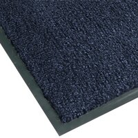 Notrax 130 Sabre 6' x 60' Slate Blue Roll Carpet Entrance Floor Mat - 3/8" Thick