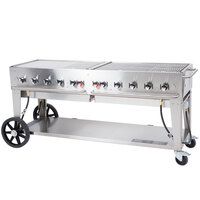 Crown Verity MCB-72 Liquid Propane Portable Outdoor BBQ Grill / Charbroiler