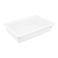 Carlisle 1064102 StorPlus 26" x 18" x 6" White Food Storage Box