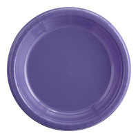 Creative Converting 28115031 10" Purple Plastic Plate - 240/Case